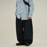 DN String Double Tuck Denim Patns