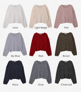 EZ Cozy Basic Round Knit (9color)