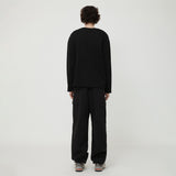 PARACHUTE COTTON PANTS BLACK