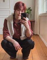 Keito Two-Tuck Wide Slacks
