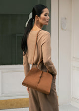 BLANC MEDIUM SUEDE CAMEL
