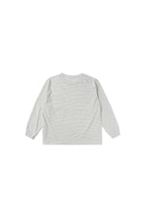 ヘイズストライプTシャツ_アイボリー