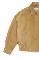 Hideon Real Suede Jacket [Camel]