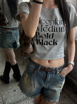 [S/S] レギュラープリンティングハーフTシャツ(3color)