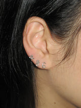 [Silver ver.] Number doodle piercing