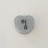 Youth Spirit Power Stone Gray Star Heart Acrylic Smart Tok (MacSafe compatible)