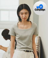 【お気に入り追加で応募】pintuck square half knit