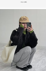 Hairy String Overfit Cardigan