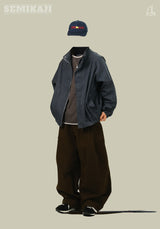 AND Pin-tuck Balloon Pants