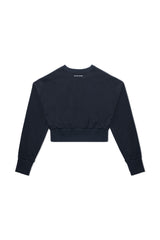 CROPPED TOP DN LOGO SWEATSHIRT