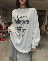 ロストプリントルーズフィットロングスリーブ
