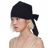 ロング タイ バンダナ (BLACK)