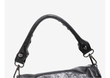 Y2K Oil-Waxed Leather Pocket Mini Backpack 2-Way