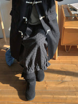Hillger Brushed Dot Long Skirt
