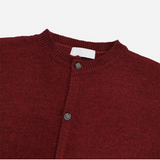 [CROP FIT] Round neck knit crop cardigan(6color)