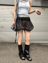 シューズレイヤードパンプキンショーツ