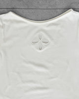 BLOOM CUT-OUT SHORT SLEEVE T-SHIRT