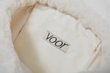 Soft Fur Backpack_Ivory