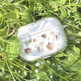 [子羊とホットティー、アナック airpods クリアケース入り]