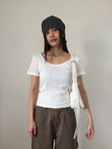 トニービッグバックル ショルダーバッグ (4color)