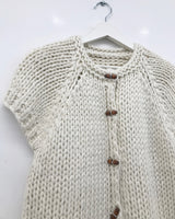 Grandma Hand-Knit Bolero (2color)