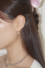 [MADE]ハートフラワーピアス (アンバランス 2ps)