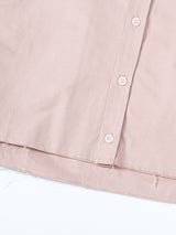 Poplin Crop Shirt (Indie Pink)