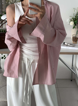 Setter Stripe Oversized Shirt