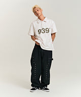 939ロゴポロTシャツ (BEIGE/CAMO)