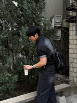 Ever denim two-tuck pants