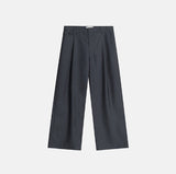 Danben One Tuck Wide Pocket Slacks