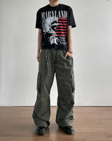 Dreg Washed Cargo Pants