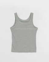 Punching knit & sleeveless set