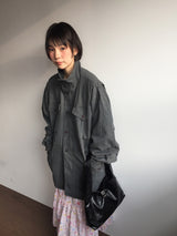 レッテグランジハーフネックナイトガウン (1color)