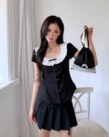 【ディスプレイ商品】べべリボンフリルブラウス