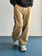 Unit Carpenter Cotton Wide Pants 4C