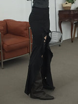 Xx ラッフルロングスカート