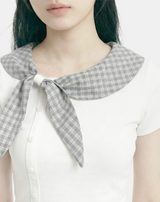 Mave Check Layered Tee