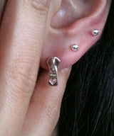 Zipper piercing