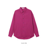 LMN マーエッセンシャルリネンセミオーバーシャツ (12 colors)