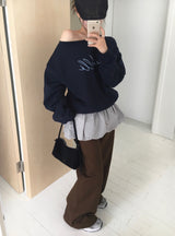 ミドルカーペンターディテールロングパンツ