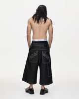 BAGGY SHORTS RAW DENIM