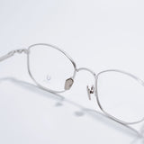 Knouun polygon titanium glasses CODE. 102. E Silver