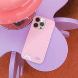 【MADE】カードポケットグロッシーハードフォーンケース( 2 pastel colors)