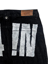 P4!N Denim Pants (BLACK)
