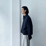 Dark Grid Relaxed Shirt