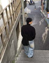 No.1390 Lニットジップアップ (3color)