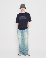 25FW BASIC LOGO BUCKET HAT CHARCOAL