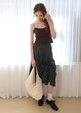 Jeanne Lace Flower Shoulder Bag_Cream