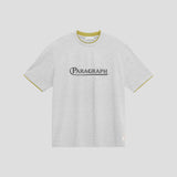 PARAGRAPH レイヤードエッジTシャツ
